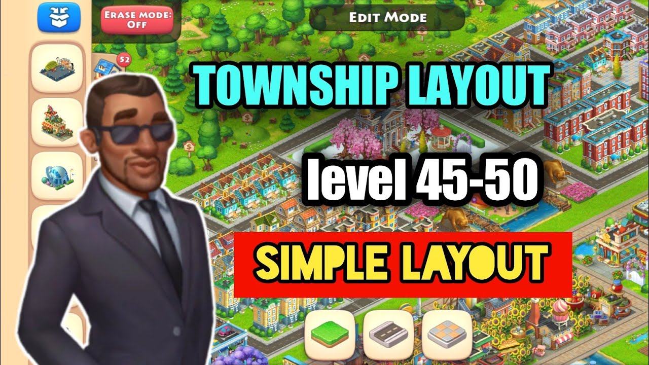 Township layout - 45-50 level