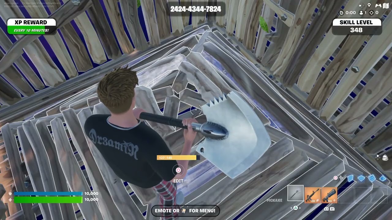 Fortnite warm up