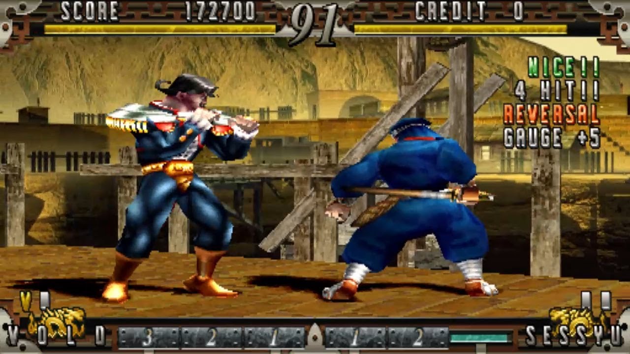 Fighting Layer [Arcade] - play as Vold (original costume, freezes)
