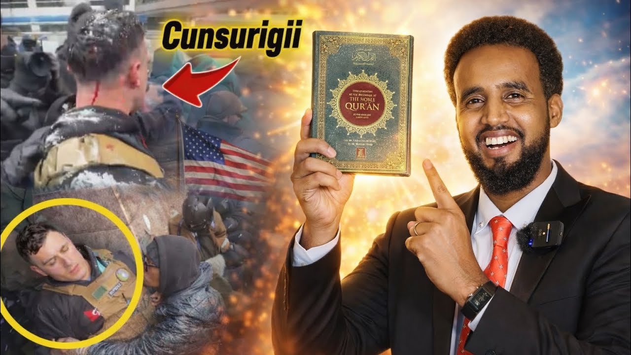 Cunsurigii Somalida Necbaa oo damcay inuu quranka gubo lkn sixun loo Garaacay