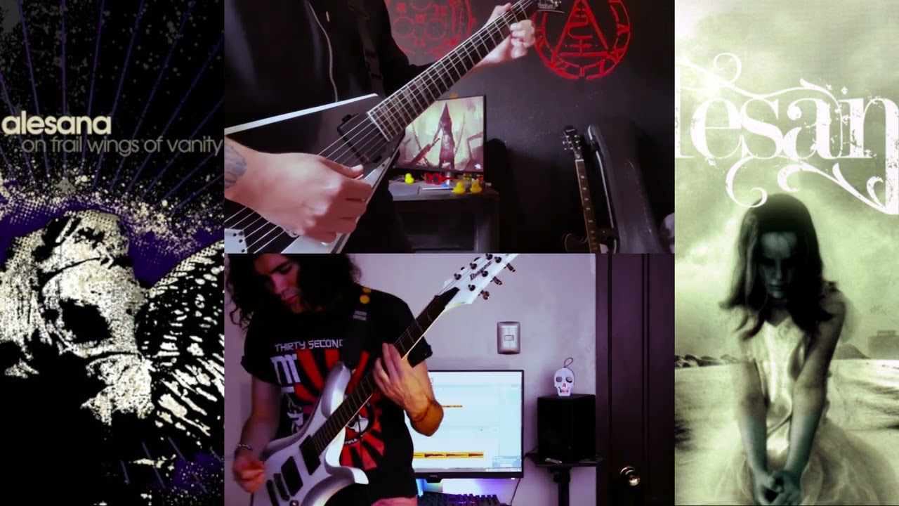 Alesana - Pathetic, Ordinary (Guitar Cover) Ft. Ommy Thestral