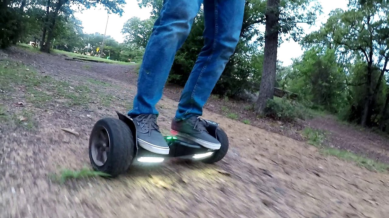 Best All Terrain Hoverboard! Halo Rover Off Road!