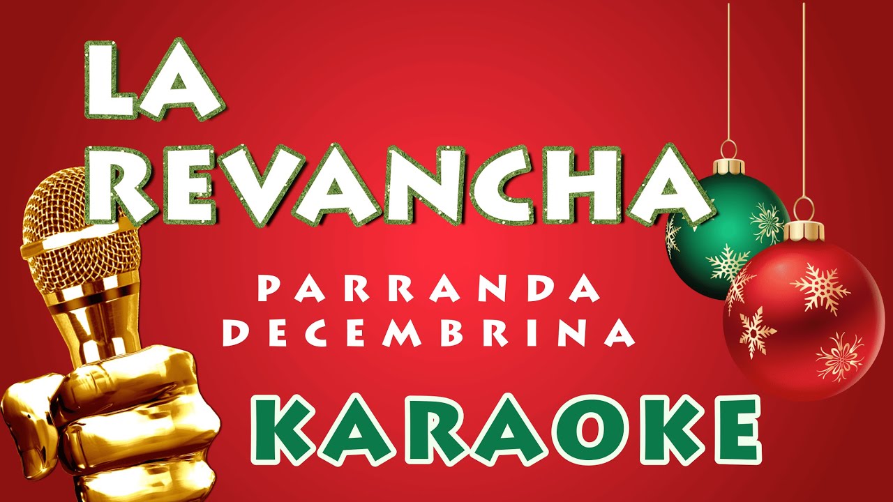 La revancha - KARAOKE (Cumbia) #karaokelatino