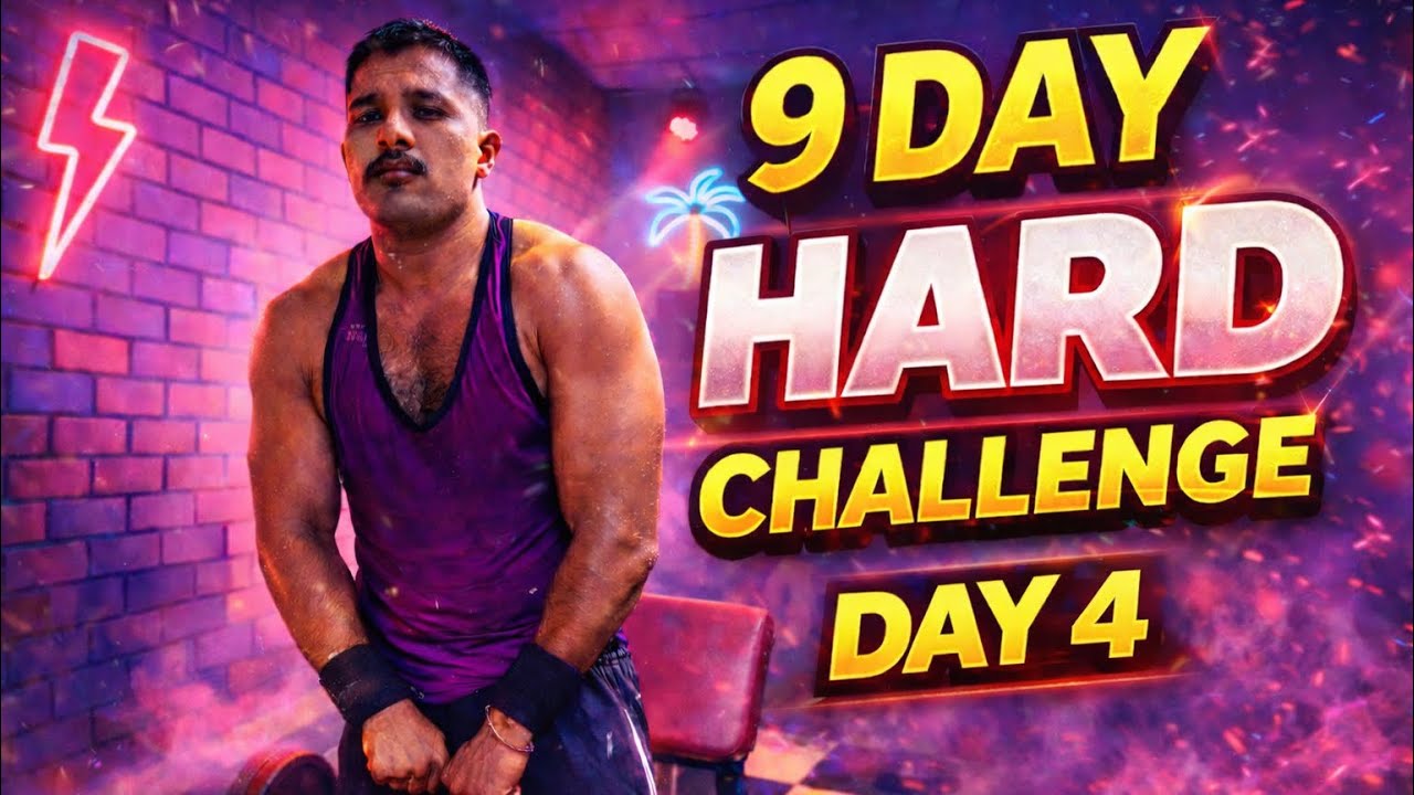 9 Hard day challenge day 4 / 9 hard day challenge ka day hai 4 @MonuGoyat005 #trending 