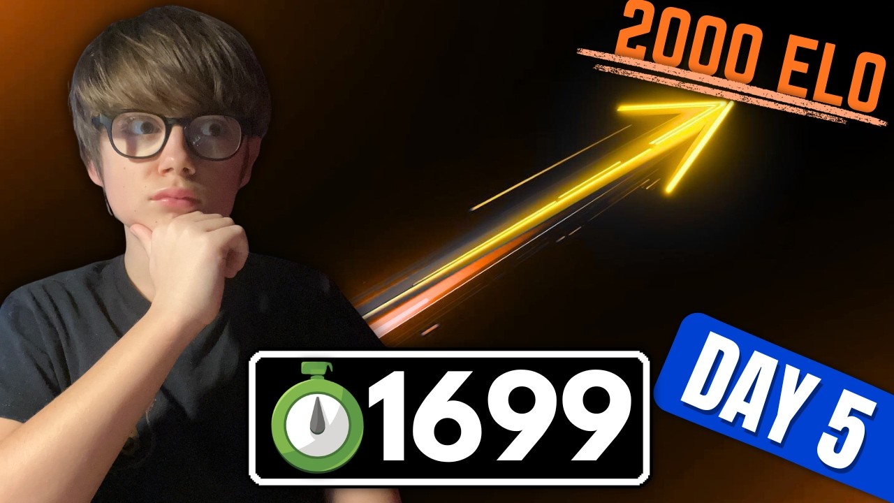 Day 5 | I Hung My Queen?! | Road to 2000 in Chess