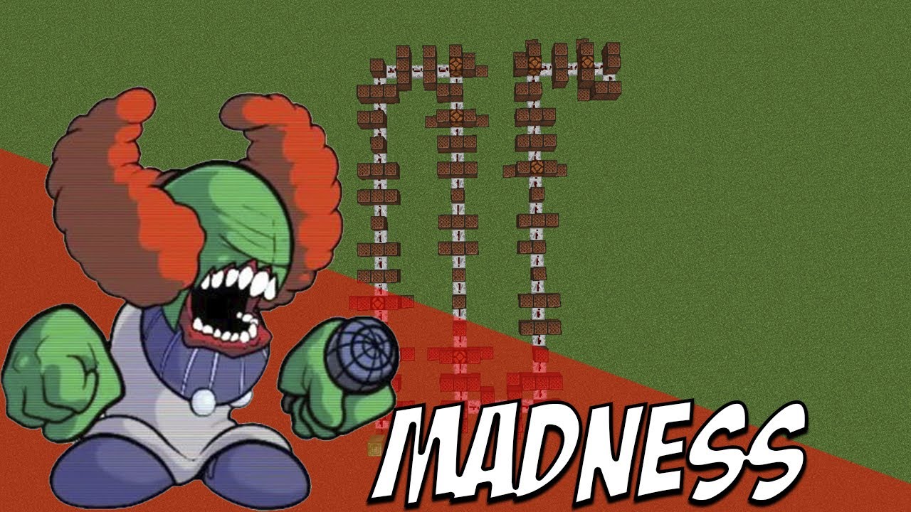 Friday Night Funkin': Madness | Como Tocar no Minecraft! - AtmBr