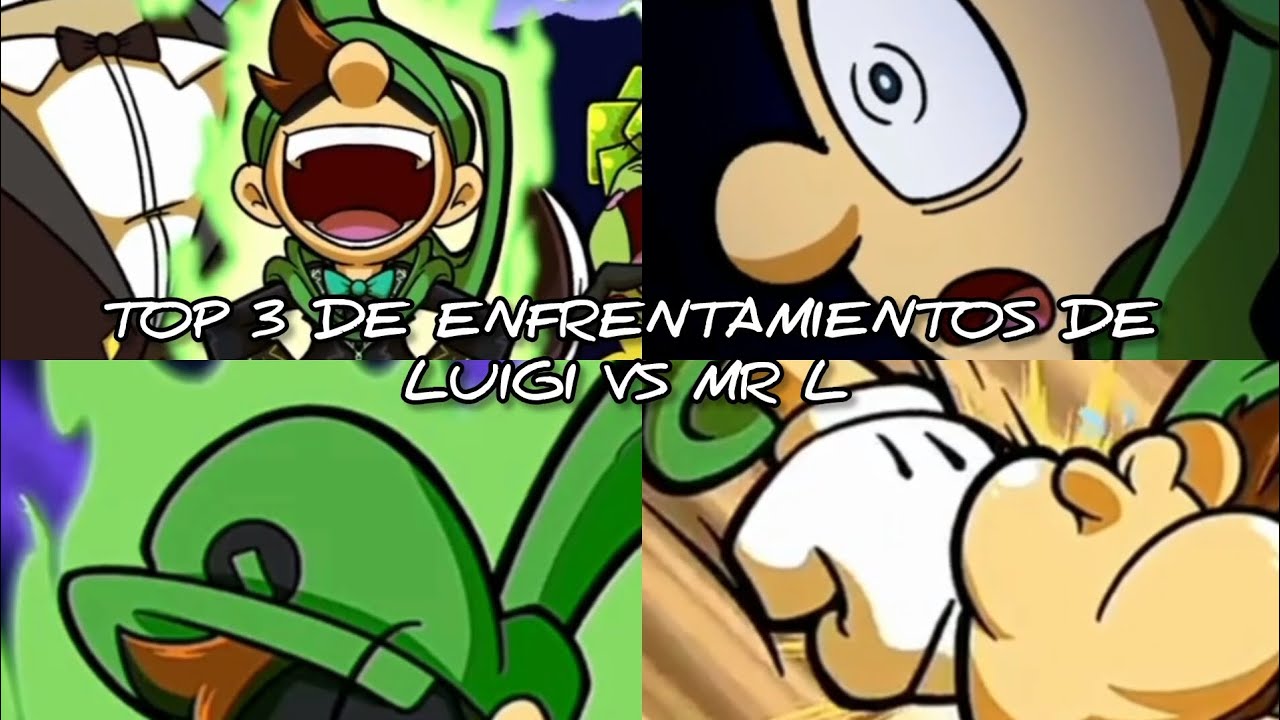 Top 3 de ENFRENTAMIENTOS de Luigi vs Mr L 