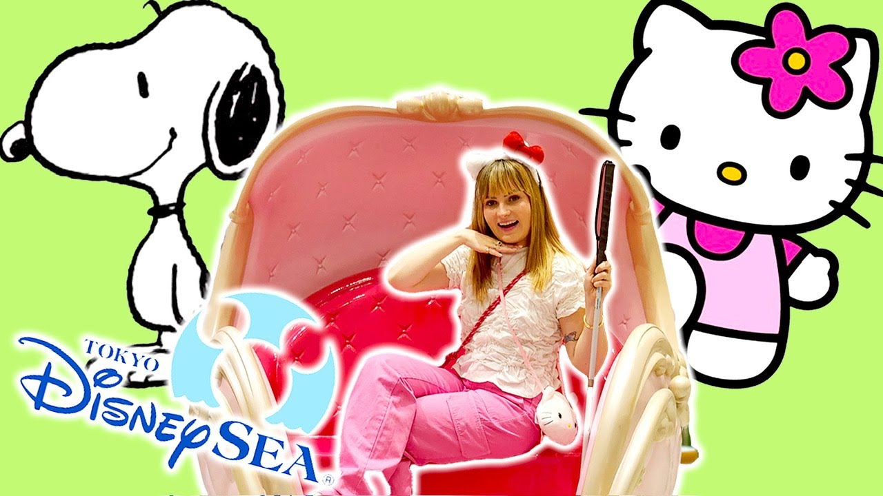Accessibility for the Blind at Disney Sea Tokyo + Hello Kitty World and the Snoopy Museum!