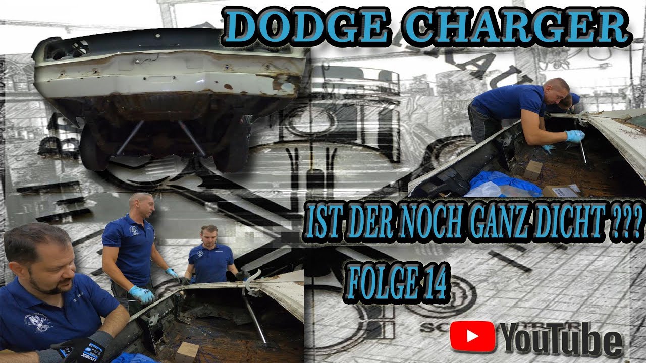 Dodge Charger 1968 Restauration Folge 14 Ausbau Tank Kraftstofftank Benzintank