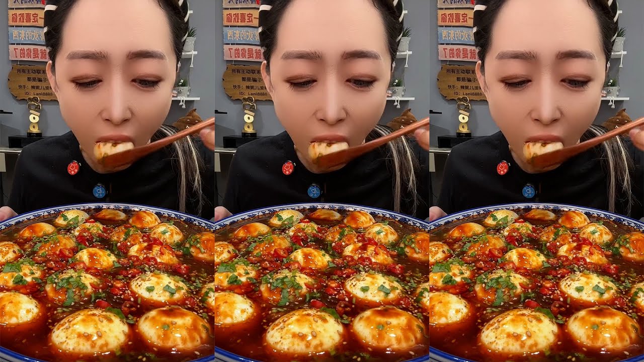 MUKBANG : Too much Eggs - Full Eggs Bowl 계란이 너무 많아요 - 가득 찬 계란 그릇