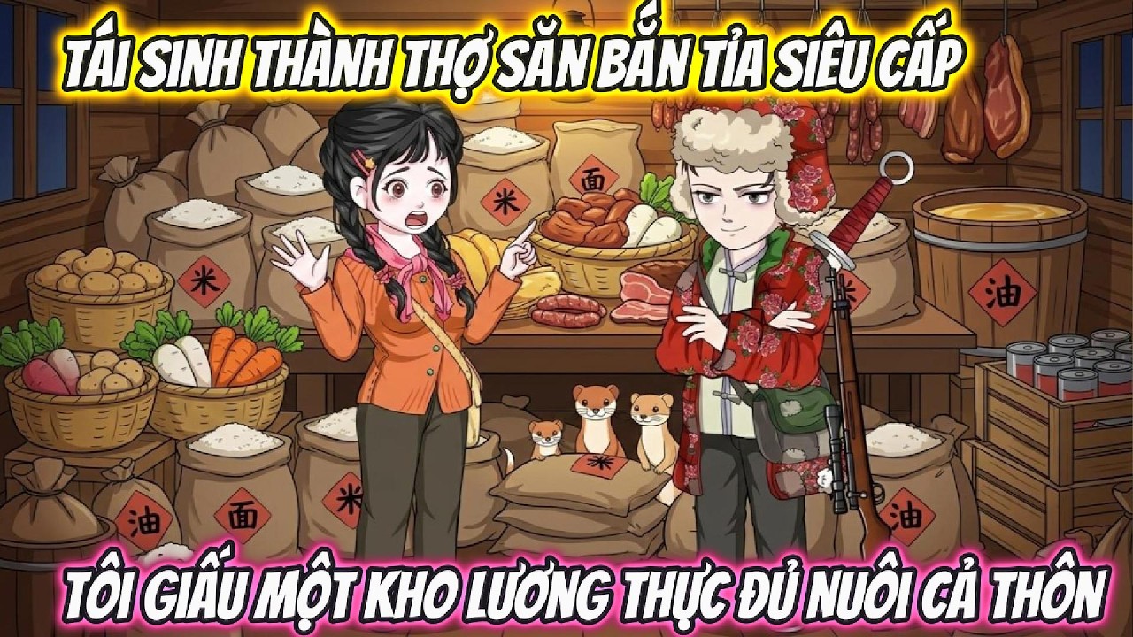 Tái Sinh Thành Thợ Săn Bắn Tỉa Siêu Cấp, Tôi Giấu Một Kho Lương Thực Đủ Nuôi Cả Thôn | Phan VietSub