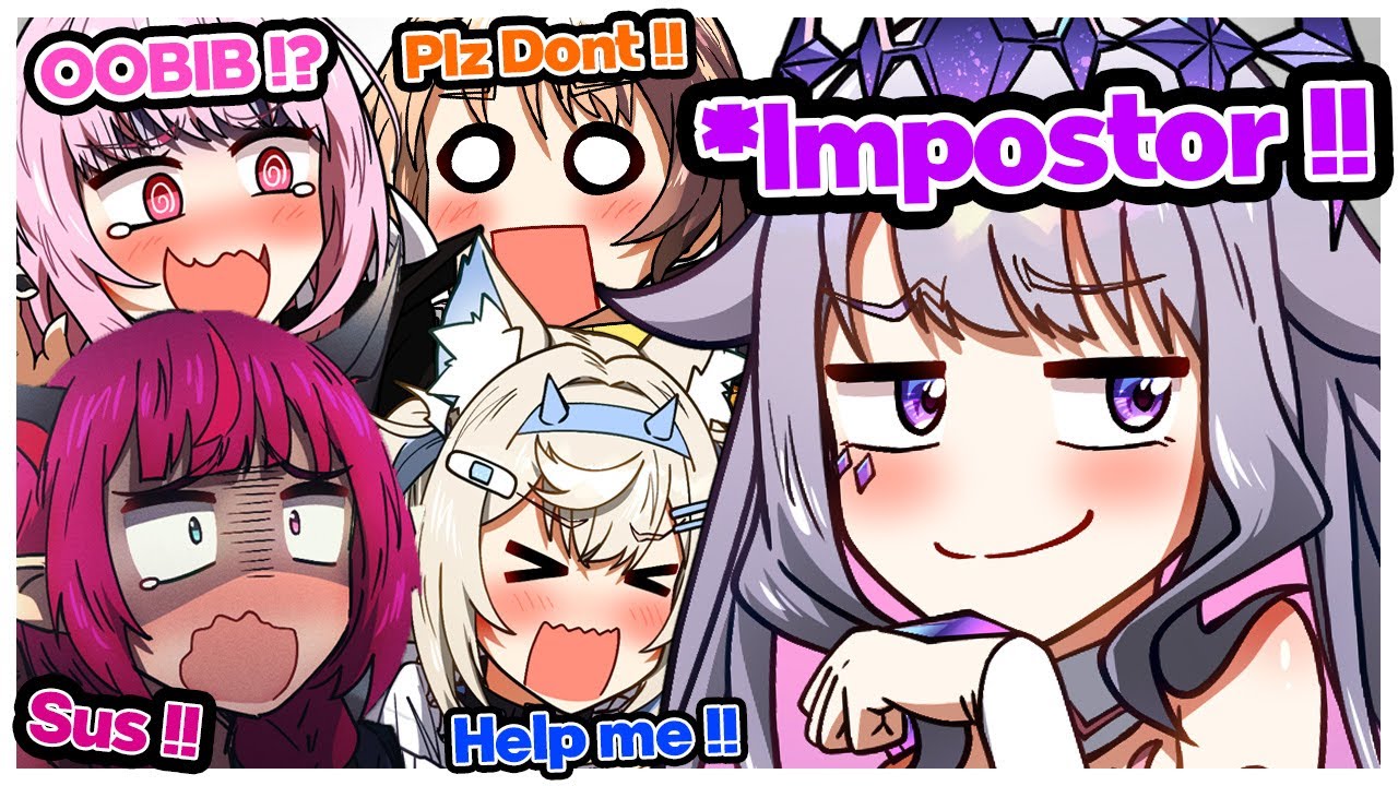 Biboo Goes Crazy When She’s the Impostor in Among Us!!