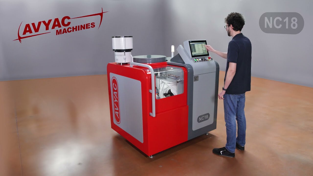 2025 - AVYAC NC18, Die ultimative kompakte 5-Achsen-Bohrerschleifmaschine