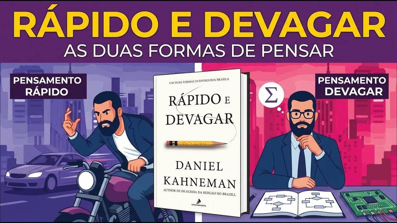 Thinking, Fast and Slow - Você Não Decide Sozinho: Sistema 1 vs Sistema 2 (Daniel Kahneman)