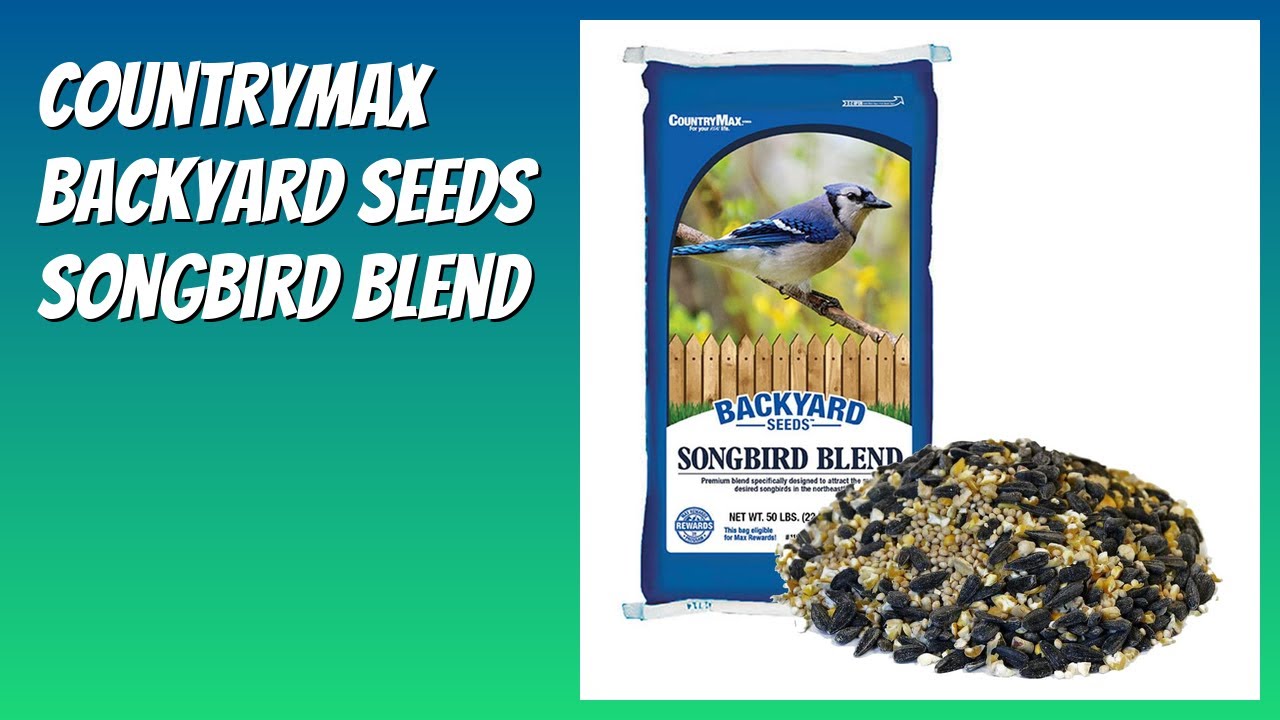REVIEW (2026): CountryMax Backyard Seeds Songbird Blend. Features