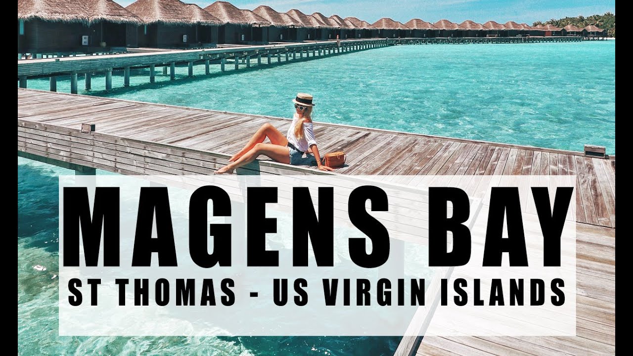 Magens Bay Beach and a day at St Thomas USVI