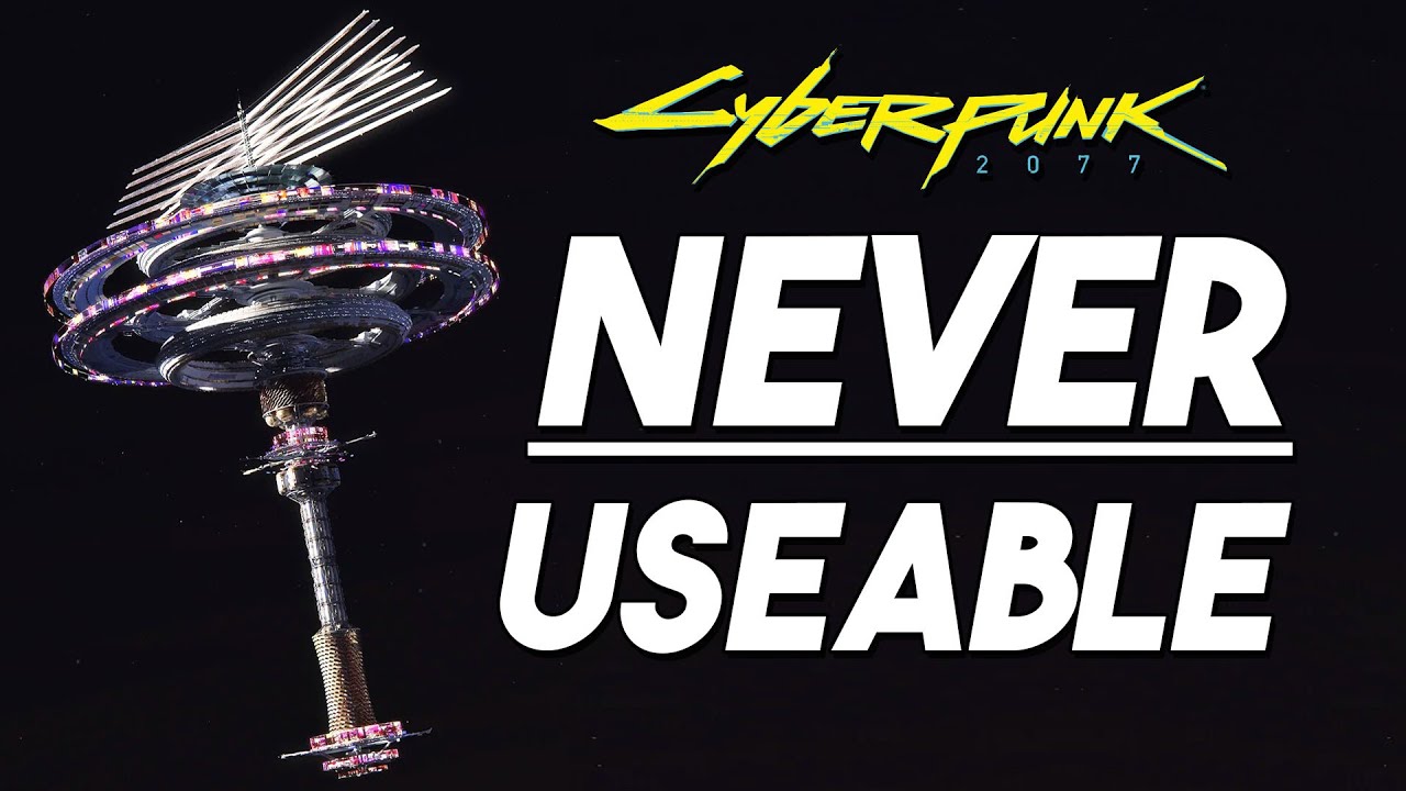 Гигантское неиспользуемое космическое казино в Cyberpunk 2077