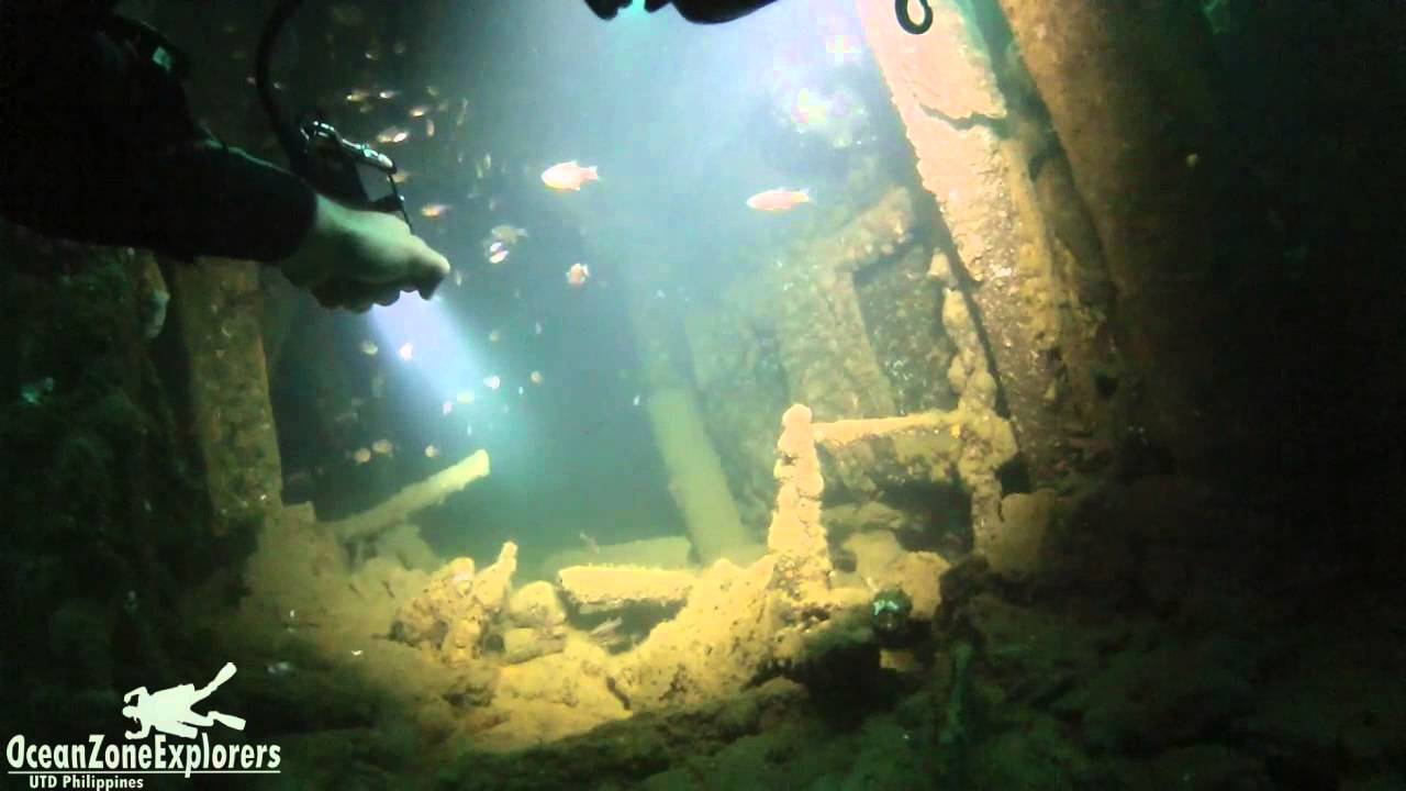 Diving wrecks of Subic Bay www.oceanzoneexplorers.com