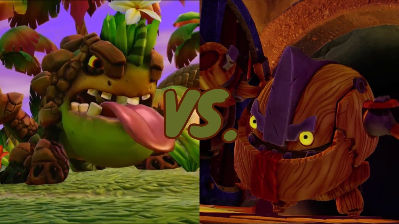 Slobber Trap VS. Screap Shooter | Skylanders Trap Team