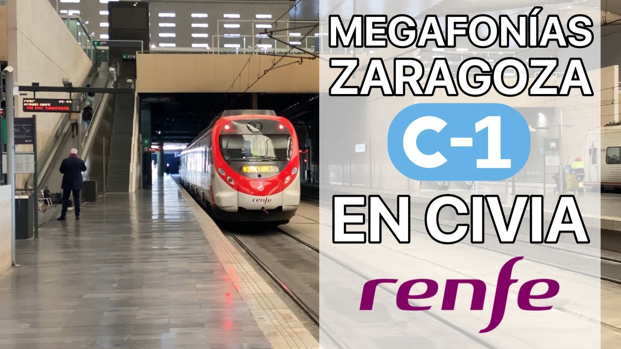 Megafonías C-1 de Zaragoza en Civia