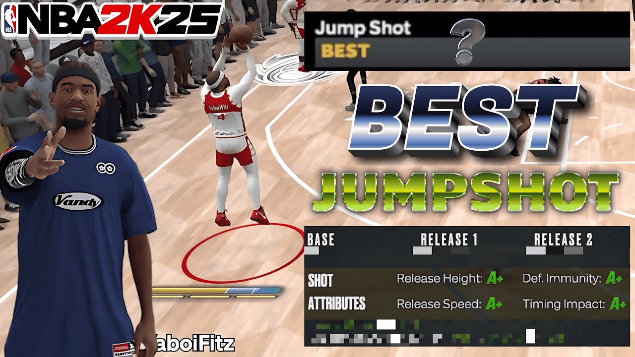 BEST NBA 2K25 GUARD JUMPSHOTS (6'4 & Under)
