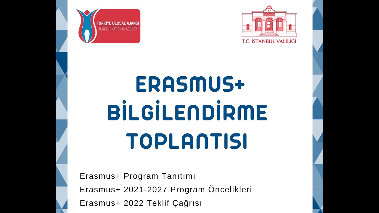 Erasmus+ Programı Bilgilendirme Toplantısı