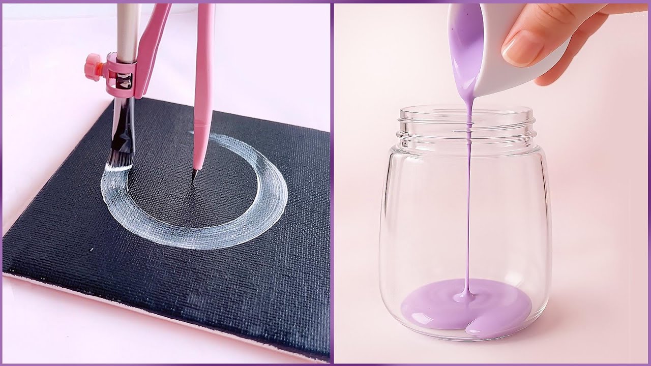 8 painting hacks for Beginners || Easy Creative Art Hacks When You&rsquo;re Bored || painting
