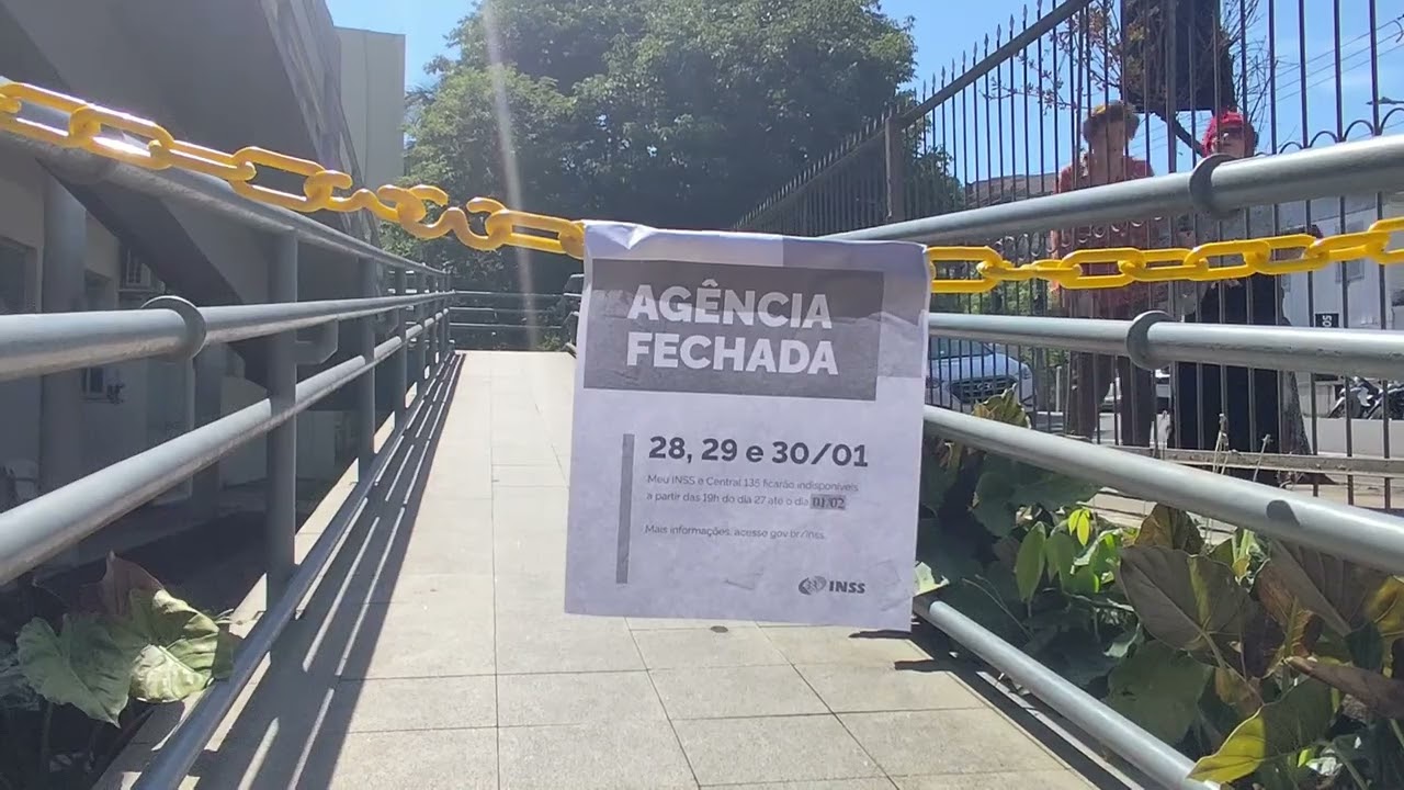 O INSS informa que as agências da Previdência Social não realizarão atendimento presencial nos dias