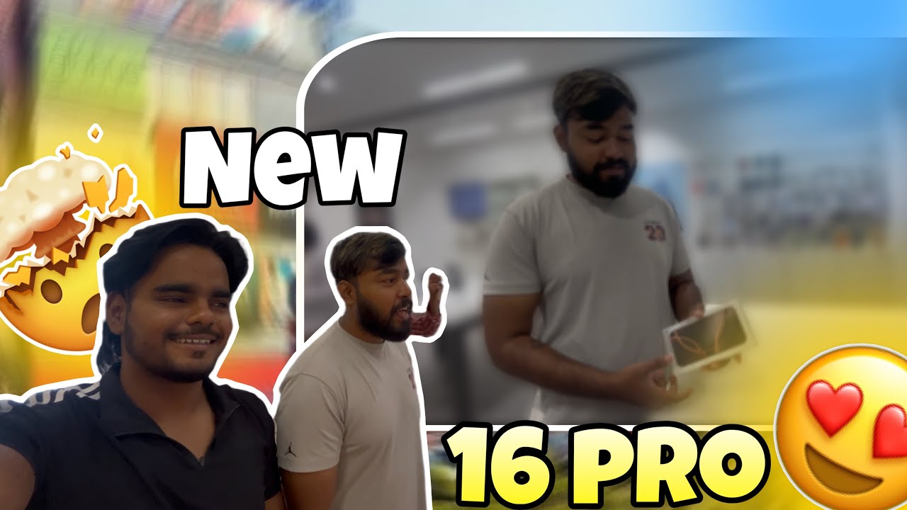 Aaj le liya 16 pro😍