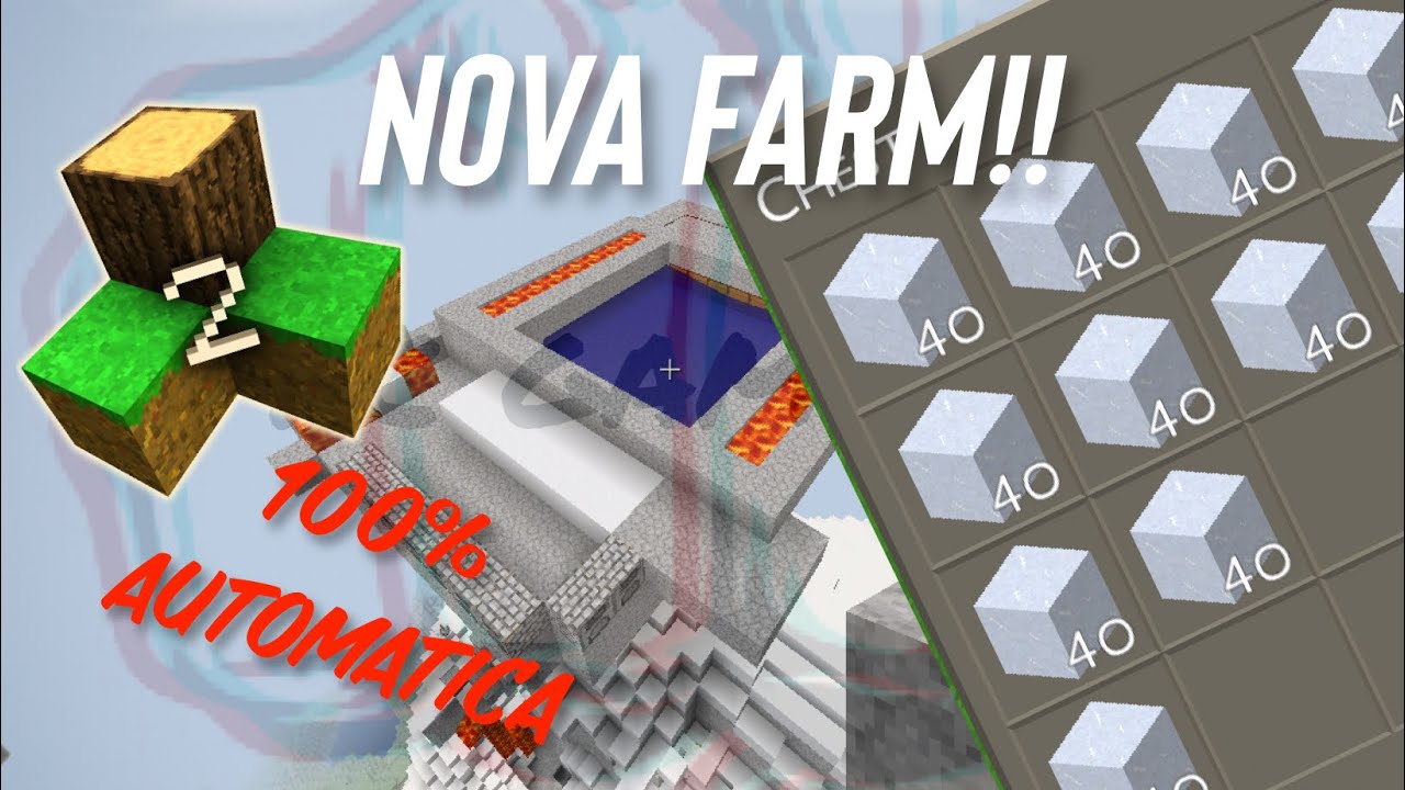 NOVA FARM DE GELO 100% AUTOMATICA @marciliomax
