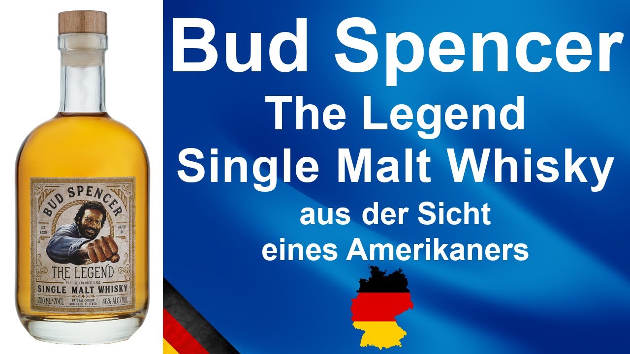 Bud Spencer The Legend (St. Kilian Distillers) Single Malt German Whisky Verkostung von WhiskyJason