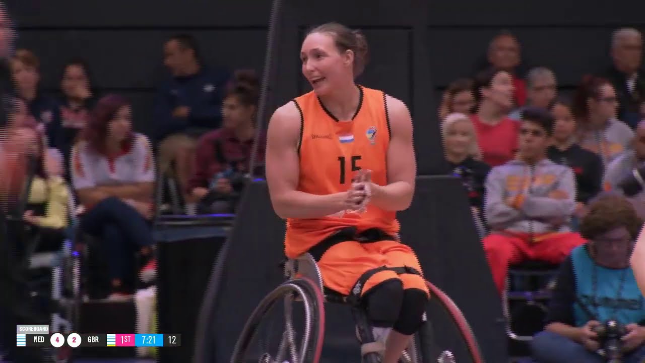 2018 Women's World Championship Final - Netherlands vs Great Britain | Wheelchair Basketball