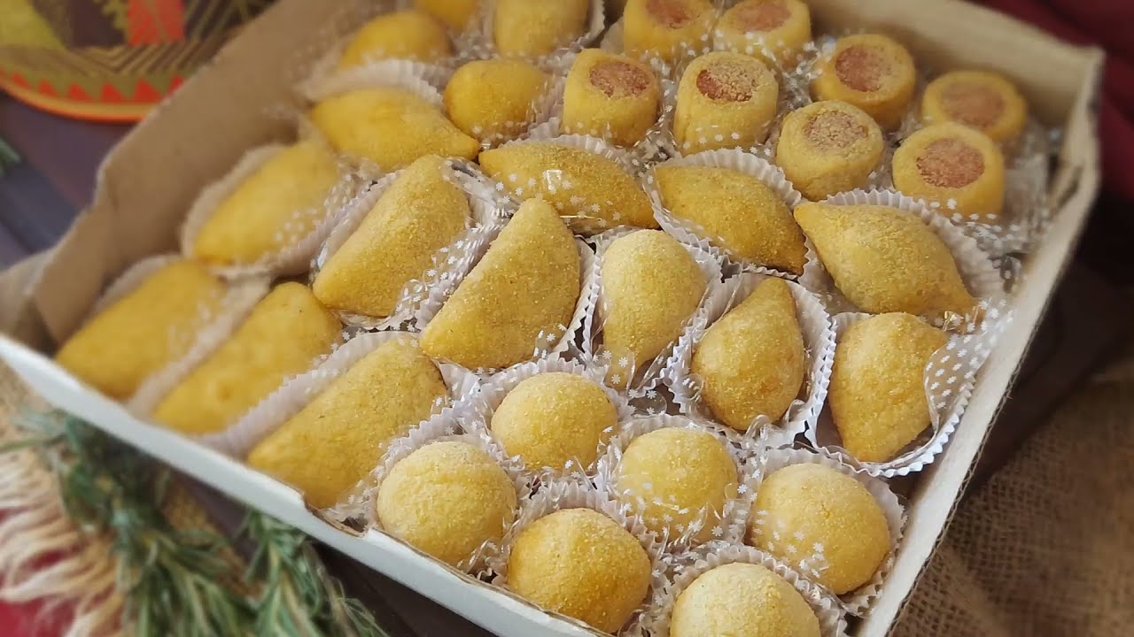 1 Massa Básica 6 Sabores de Salgados - Pastelzinho / Coxinha / Risole / Bolinha de queijo / Dicas.