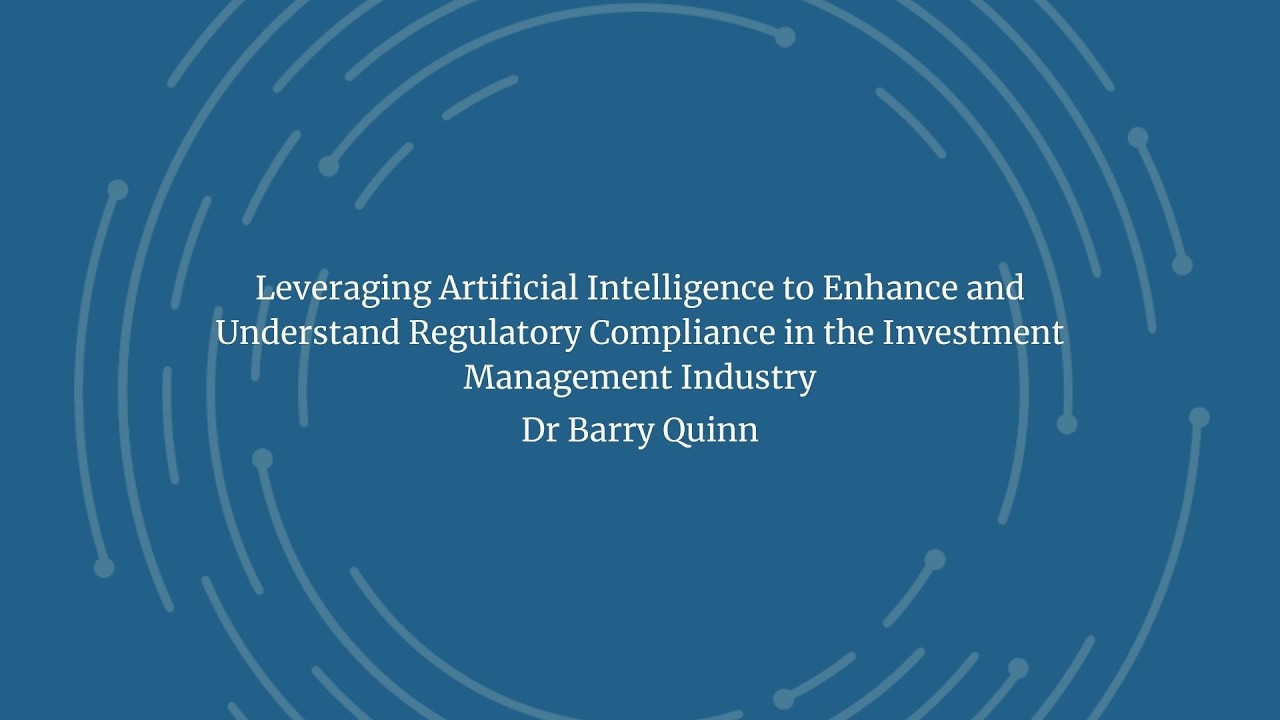 【Annual Showcase 2025】Leveraging AI to Enhance and Understand Regulatory Compliance