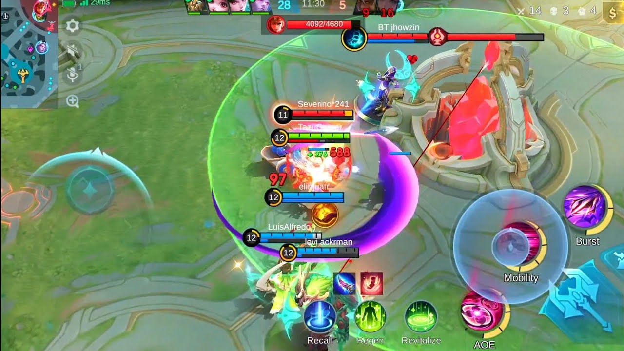 Insane 5v5 Clutch in MOBA Legend | Full Squad Wiped Out !