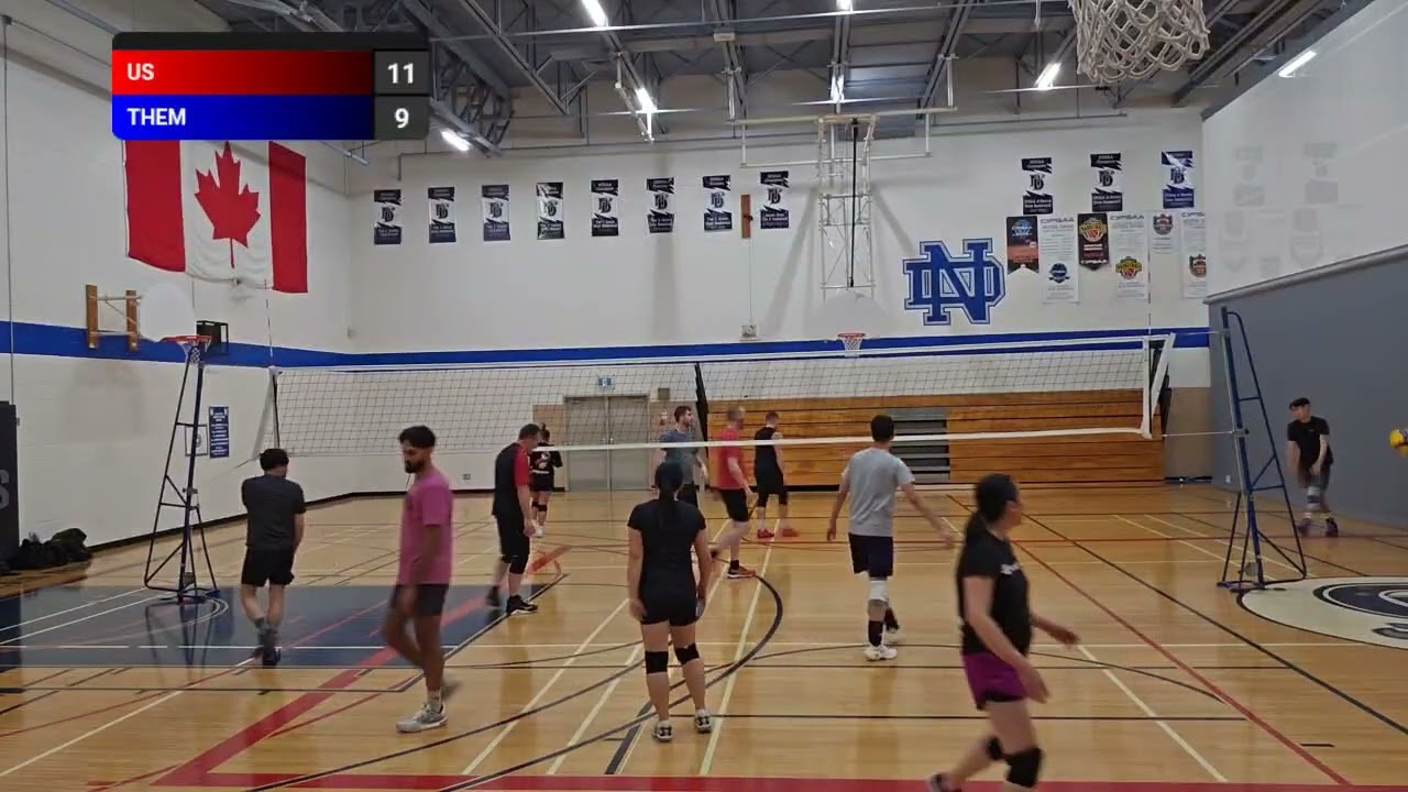 Volleyball league - Red shirt