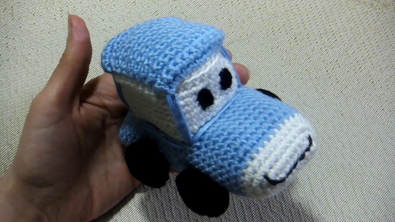 Amigurumi# ايموجرامى# #لعبه_كروشيه عربيه او سياره جميله ومن اسهل العربيات الكروشيه