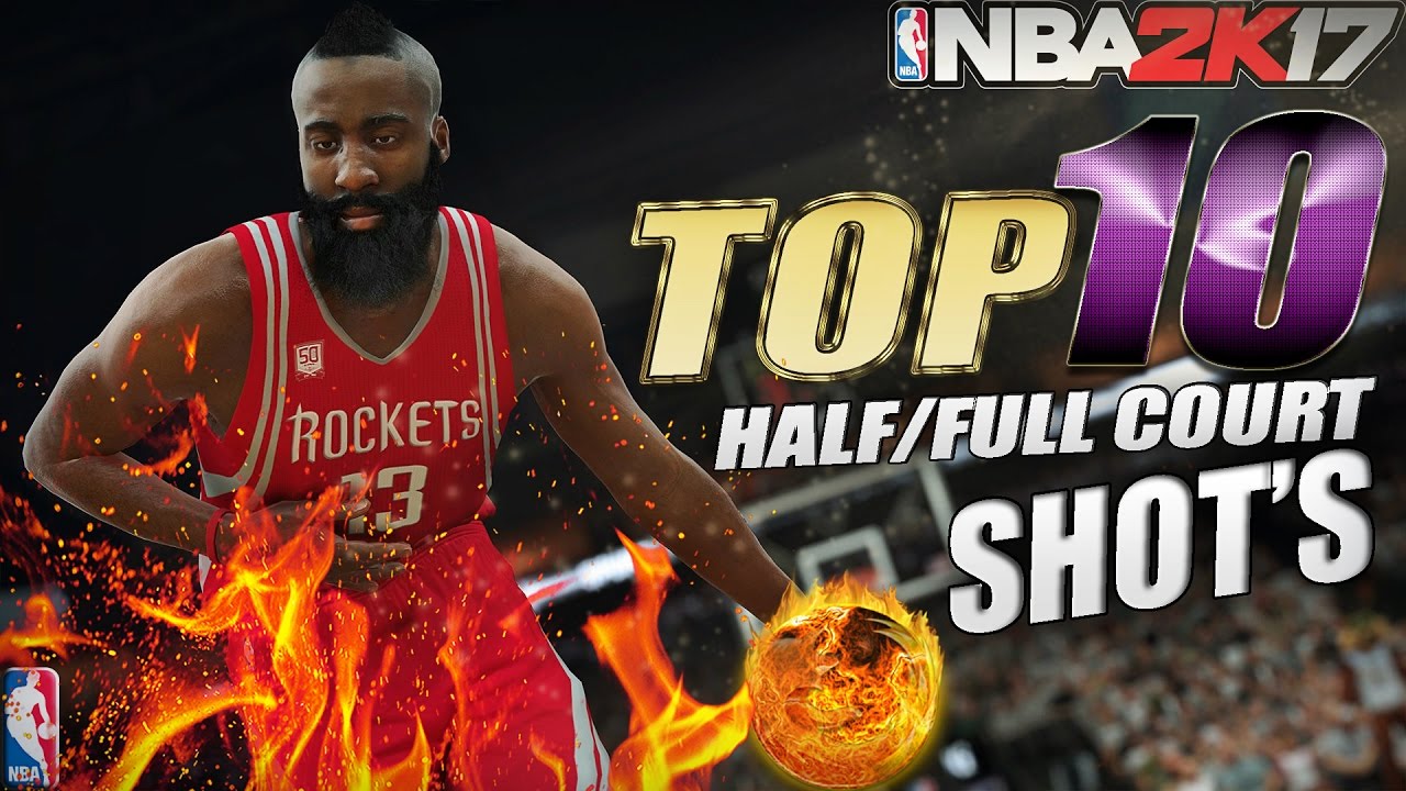 NBA 2K17 Top 10 Half and Full Court Shots
