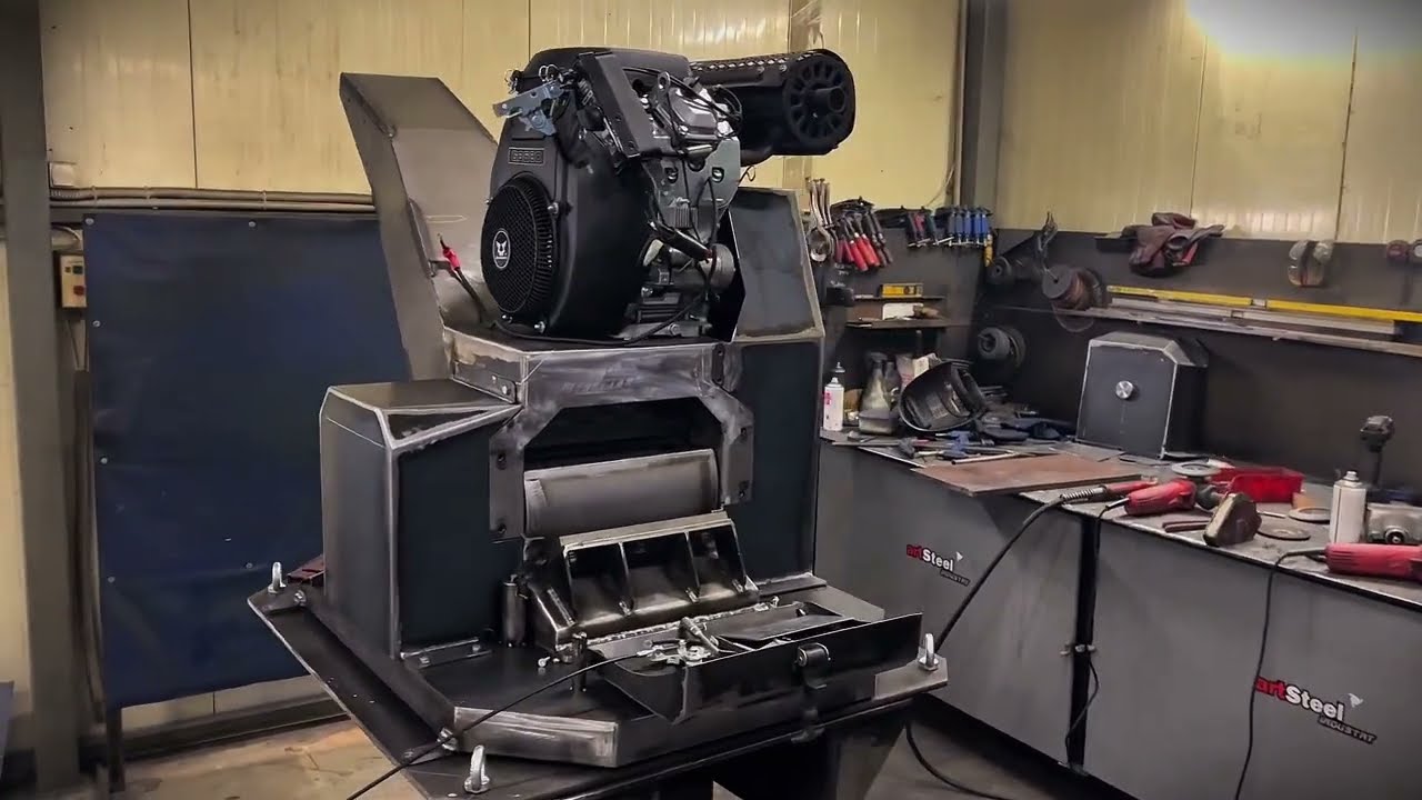 Utánfutóra szerelhető ágaprító T-REX 300 PRO