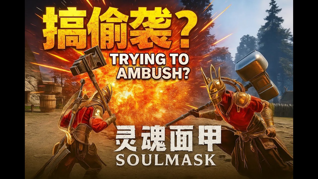 《靈魂面甲Soulmask官服PVP》搞偷袭？
