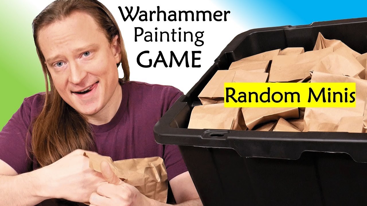 I Painted a Random Warhammer Mini with a Random Paint Scheme: Goobertown Roulette #7