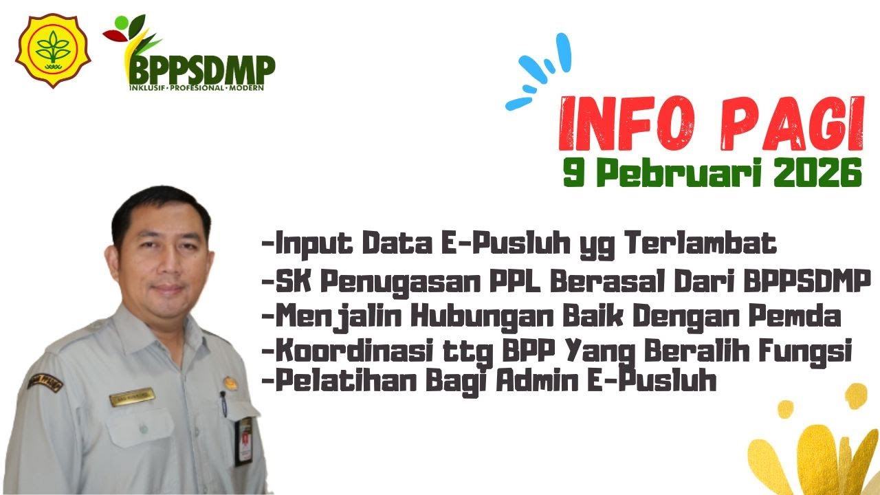 Penting !!! Semua SK Penugasan Penyuluh Pertanian Resmi Berasal Dari BPSDMP Kementan #penyuluhan