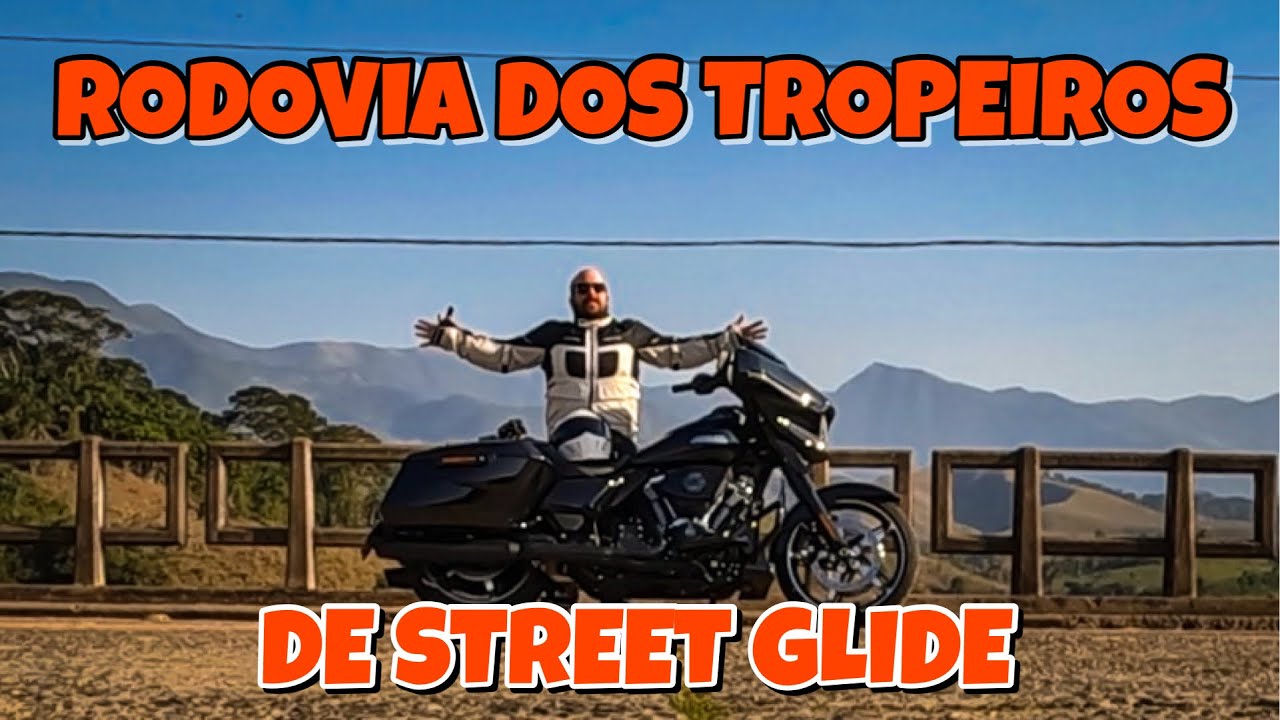 Você conhece a Rodovia dos Tropeiros? Passeio com a Harley Davidson Street Glide #harleydavidson