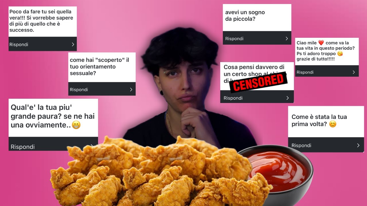 Q&A MUKBANG! RISPONDO ALLE VOSTRE DOMANDE SCOMODE!
