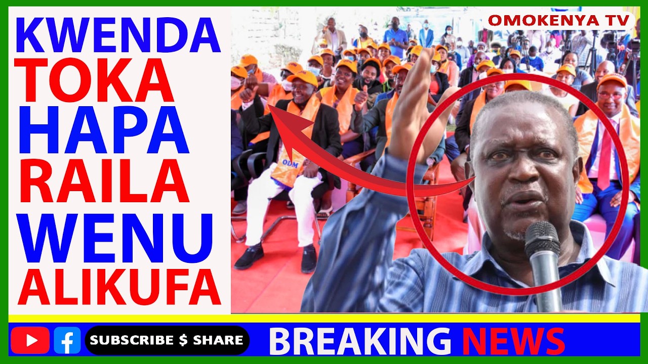 Uuuiiii : Oburu Akasirika Na Kuwafuta Kazi Wafanyikazi Wote Wa Raila Baada Ya Kufungiwa ofisi