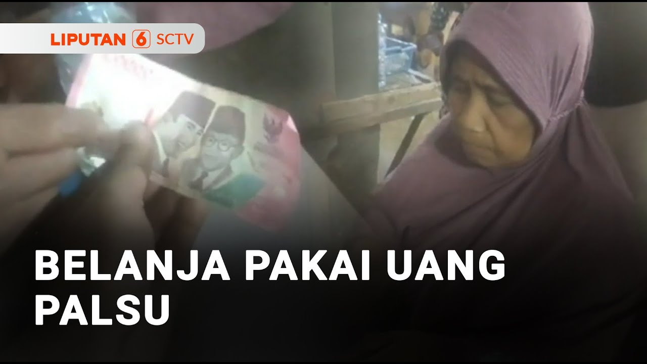 Bahaya Uang Palsu! Seorang Lansia Ditangkap Karena Belanja Pakai Uang Palsu | Liputan 6