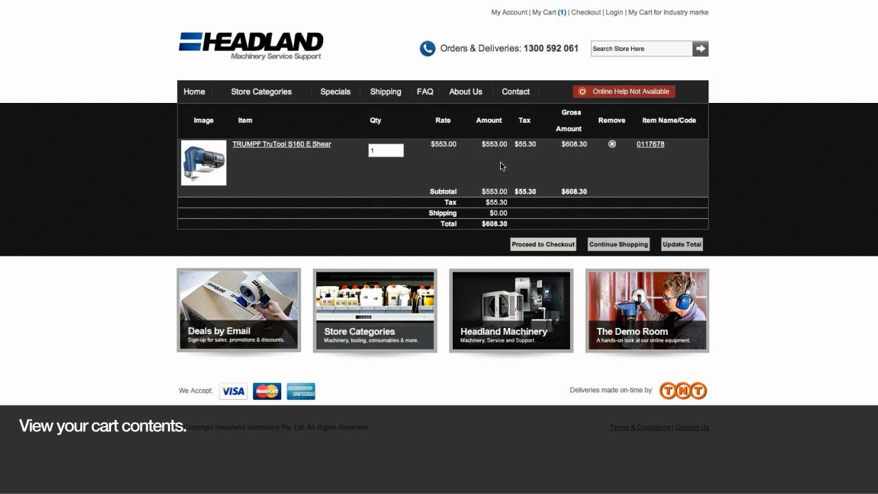 e commerce Headland