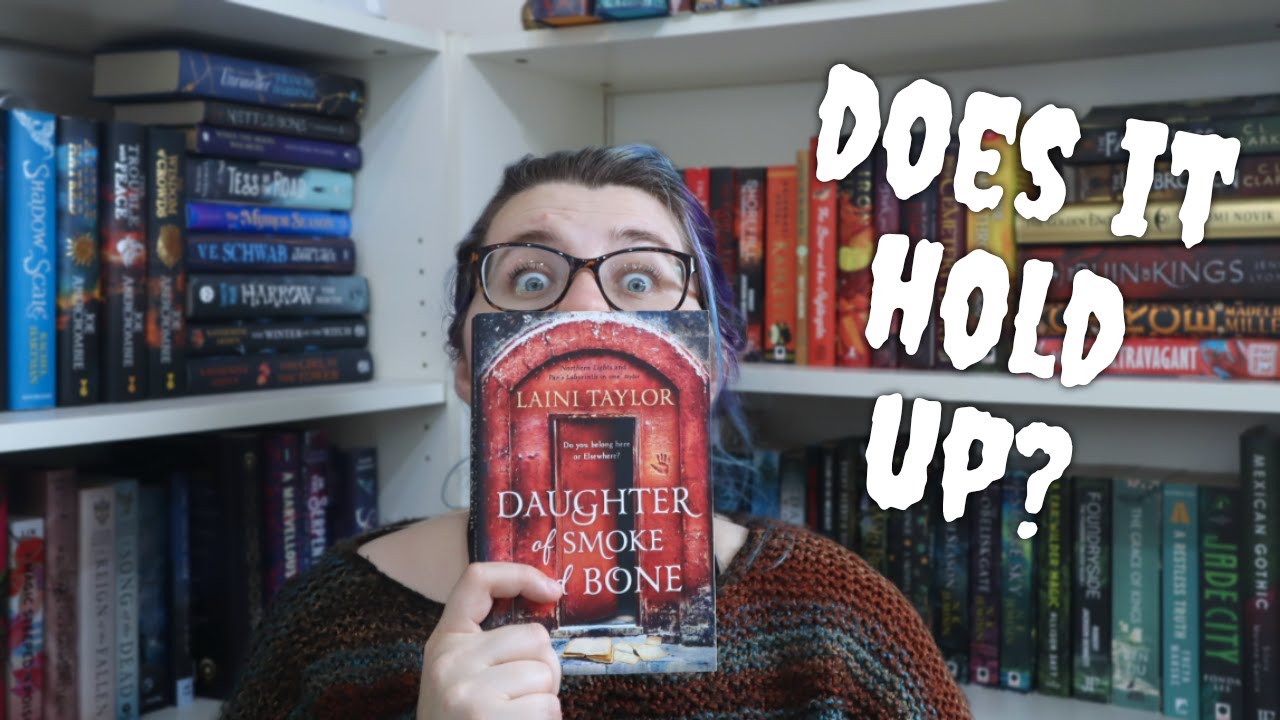 Reading a Favourite Series from My Teens | Daughter of Smoke & Bone Series Review | Overbooked [CC]