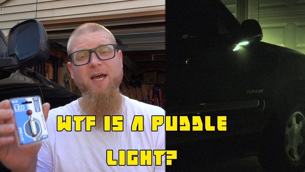 LED Puddle Lights? Whats a puddle light?