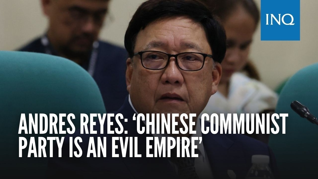 Andres Reyes: ‘Chinese Communist Party is an evil empire’